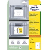 Avery Zweckform Avery positioneeretiket voorbedrukt, ft 220 x 160 mm, wit, pak van 5 etiketten