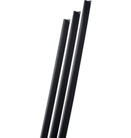 Pavo Pavo klemstrips, pak van 100 stuks, 3 mm, zwart