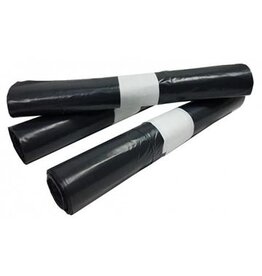Afvalzak, ft 60 x 80 cm, grijs, HDPE, 25 x rol van 20 stuks