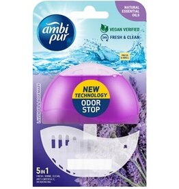 Ambi Pur Ambi Pur toiletblokje 5 in 1, lavendel en rozemarijn