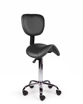 Zadelkruk Met Rug Zwart STUKand 1 STUK