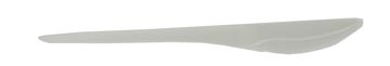 Conpax Conpax Folia mes, herbruikbaar, uit CPLA, 19 cm, wit, pak van 50 stuks