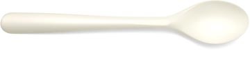 Conpax Conpax Folia lepel, herbruikbaar,uit CPLA, 19 cm, wit, pak van 50 stuks