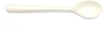 Conpax Conpax Folia dessertlepel, herbruikbaar, uit CPLA, 14,5 cm, wit, pak van 50 stuks