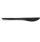 Conpax Conpax Folia mes, herbruikbaar, uit CPLA, 19 cm, zwart, pak van 50 stuks