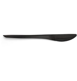 Conpax Conpax Folia mes, herbruikbaar, uit CPLA, 19 cm, zwart, pak van 50 stuks