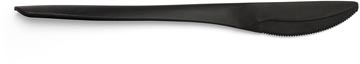 Conpax Conpax Folia mes, herbruikbaar, uit CPLA, 19 cm, zwart, pak van 50 stuks