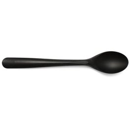 Conpax Conpax Folia lepel, herbruikbaar, uit CPLA, 19 cm, zwart, pak van 50 stuks