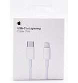 Apple Apple kabel, Lightning (8-pin) naar USB-C, 1 m, wit