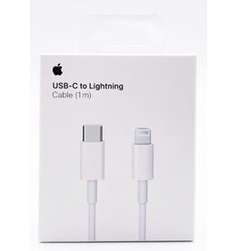 Apple Apple kabel, Lightning (8-pin) naar USB-C, 1 m, wit