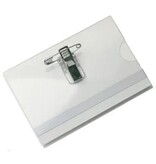 Badge met combiklem, ft 58 x 90 mm, doos van 50 stuks