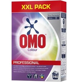 Omo Omo Professional Pro Formula Colour waspoeder, XXL pak, 140 wasbeurten