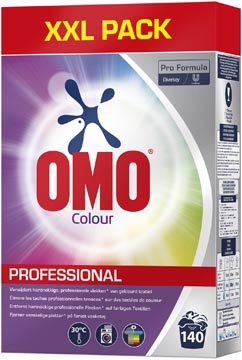 Omo Omo Professional Pro Formula Colour waspoeder, XXL pak, 140 wasbeurten
