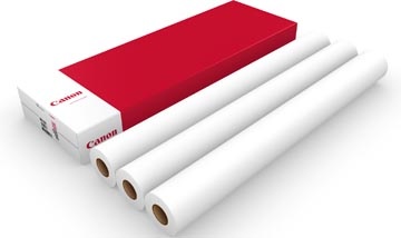 Canon Canon plotterpapier, standaard, Ft 841 mm x 50 m, 90 g, pak van 3 rollen