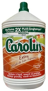 Carolin Carolin vloerreiniger extra lijnolie, fles van 5 l