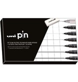 Uni-ball Unipin Fineliner Ds6 Vulp+Gom 1 STUK