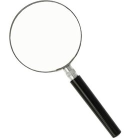 Westcott Westcott leesloep, diameter: 75 mm, vergroot tot 3 keer, zwart