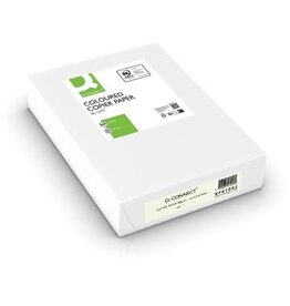 Q-CONNECT Q-CONNECT gekleurd kopieerpapier, A4, 80g, pak van 500 vel, gems