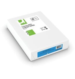 Q-CONNECT Q-CONNECT gekleurd kopieerpapier, A4, 80g, pak van 500 vel, felblauw