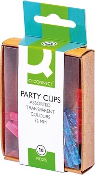 Q-CONNECT Q-CONNECT wasknijper, mini, 32 mm, doos van 10 stuks