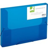 Q-CONNECT Q-CONNECT elastobox, met elastieken, A4, rug 25 mm, blauw