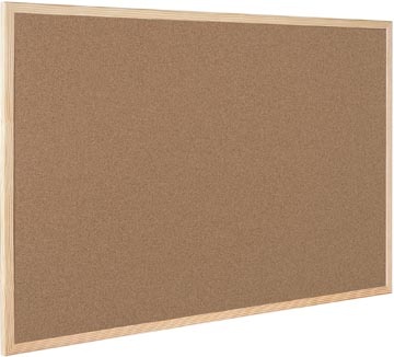 Q-CONNECT Q-CONNECT kurkbord met houten frame 40 x 30 cm