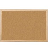 Q-CONNECT Q-Connect Kurkb Hout 90X60Cm 1 STUK