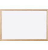 Q-CONNECT Q-CONNECT whiteboard, met houten frame, melamine, 120 x 90 cm