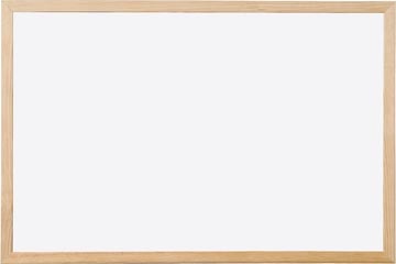 Q-CONNECT Q-CONNECT whiteboard, met houten frame, melamine, 120 x 90 cm