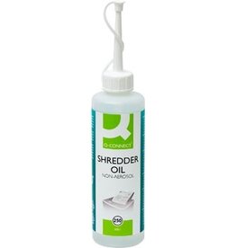 Q-CONNECT Q-CONNECT olie voor papiervernietigers, flacon van 250 ml