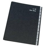 Q-CONNECT Q-Connect Sorteerm A4 1-12 Zw 1 STUK