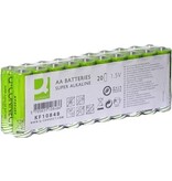Q-CONNECT Q-CONNECT batterij, alkaline, AA, pak van 20 stuks