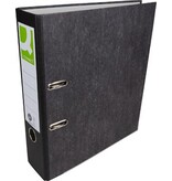 Q-CONNECT Q-CONNECT ordner, voor ft A4, uit karton, rug van 8 cm, gewolkt zwart
