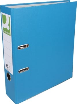 Q-CONNECT Q-CONNECT ordner, voor ft A4, uit Recycolor papier, rug van 8 cm, blauw