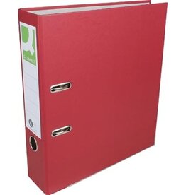 Q-CONNECT Q-CONNECT ordner, voor ft A4, uit Recycolor papier, rug van 8 cm, bordeaux