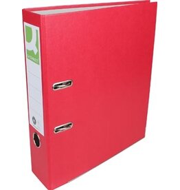 Q-CONNECT Q-CONNECT ordner, voor ft A4, uit Recycolor papier, rug van 8 cm, rood