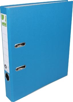 Q-CONNECT Q-CONNECT ordner, voor ft A4, uit Recycolor papier, rug van 5 cm, blauw