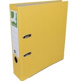 Q-CONNECT Q-CONNECT ordner, voor ft A4, uit Recycolor papier, rug van 8 cm, geel