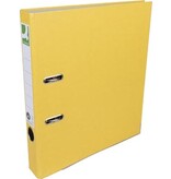 Q-CONNECT Q-CONNECT ordner, voor ft A4, uit Recycolor papier, rug van 5 cm, geel