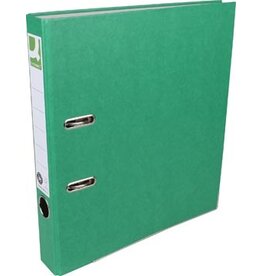 Q-CONNECT Q-CONNECT ordner, voor ft A4, uit Recycolor papier, rug van 5 cm, groen