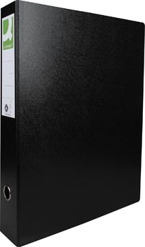 Q-CONNECT Q-CONNECT ordner, voor ft A3, uit karton, staand, rug van 8 cm, zwart