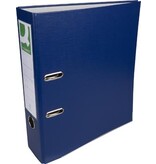 Q-CONNECT Q-CONNECT ordner, voor ft A4, uit PP en papier, met beschermrand, rug van 8 cm, donkerblauw