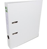 Q-CONNECT Q-CONNECT ordner, voor ft A4, uit PP en papier, met beschermrand, rug van 5 cm, wit