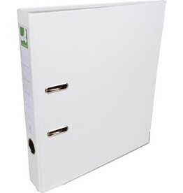 Q-CONNECT Q-CONNECT ordner, voor ft A4, uit PP en papier, met beschermrand, rug van 5 cm, wit