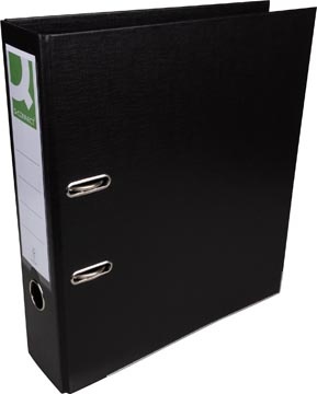 Q-CONNECT Q-CONNECT ordner, voor ft A4, volledig uit PP, rug van 8 cm, zwart