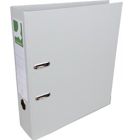 Q-CONNECT Q-CONNECT ordner, voor ft A4, volledig uit PP, rug van 8 cm, grijs