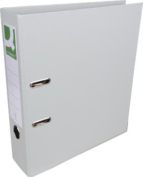 Q-CONNECT Q-CONNECT ordner, voor ft A4, volledig uit PP, rug van 8 cm, grijs