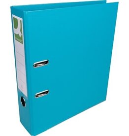 Q-CONNECT Q-CONNECT ordner, voor ft A4, volledig uit PP, rug van 8 cm, turkoois