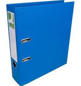 Q-CONNECT Q-CONNECT ordner, voor ft A4, volledig uit PP, rug van 8 cm, blauw