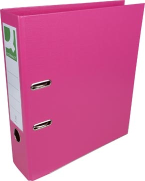 Q-CONNECT Q-CONNECT ordner, voor ft A4, volledig uit PP, rug van 8 cm, roze